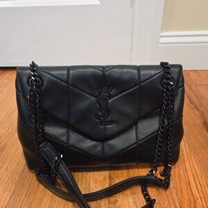Black Quilted Purse